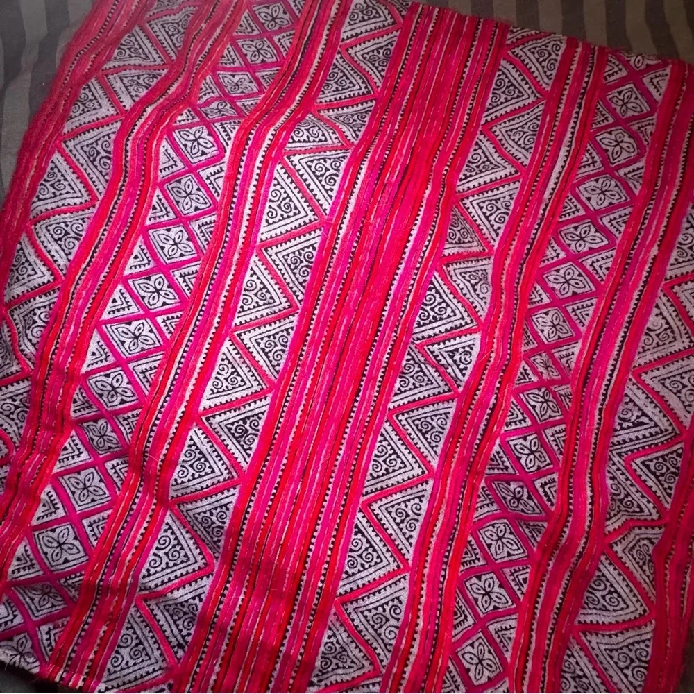 THAILAND Pillow Case Boho Vintage Fabrics - Picture 5 of 7